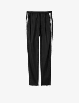 Paula side-stripe woven trousers by ZADIG&VOLTAIRE