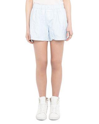 Pax Crinkled Leather Shorts by ZADIG&VOLTAIRE