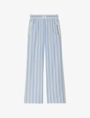 Poma Stripe-Print Cotton Trousers by ZADIG&VOLTAIRE