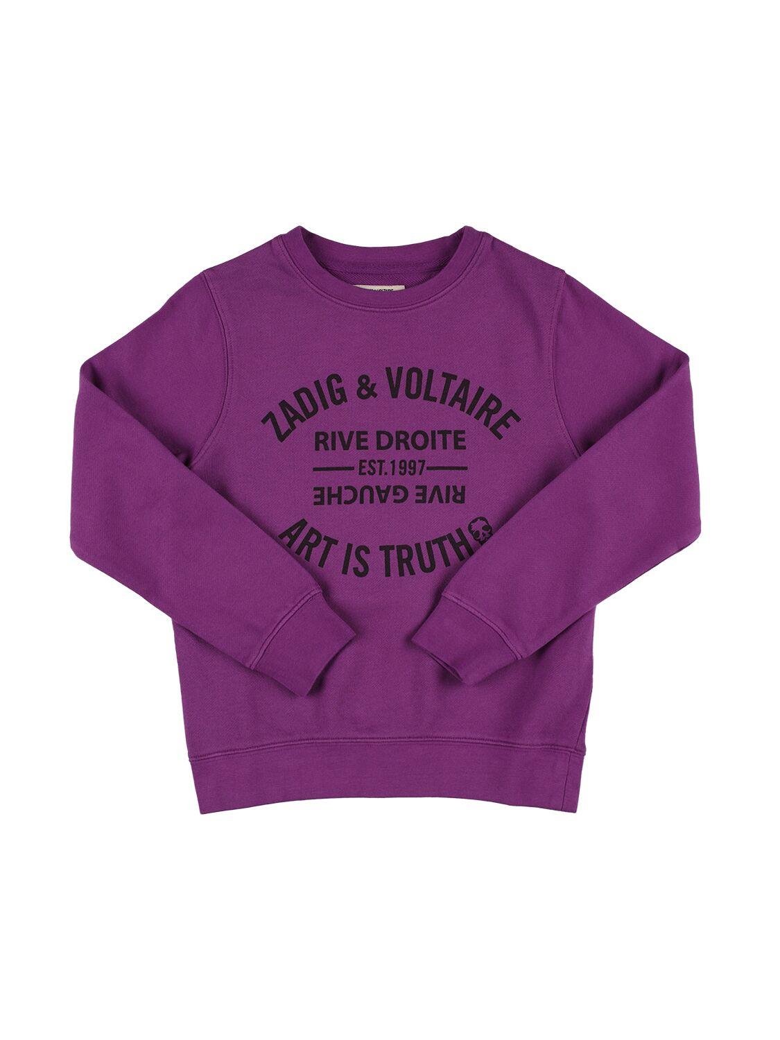 Printed Cotton Sweatshirt by ZADIG&VOLTAIRE