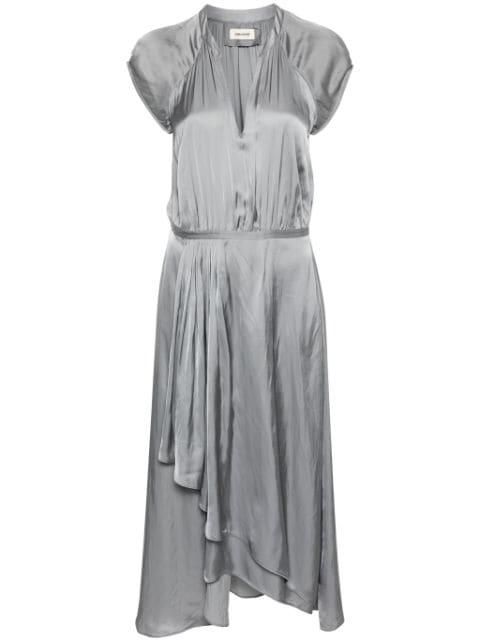 Randall satin midi dress by ZADIG&VOLTAIRE
