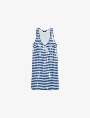 Rasha Striped Sequin-Embellished Mini Dress by ZADIG&VOLTAIRE