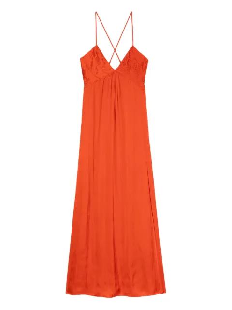 Rayonne spaghetti-strap maxi dress by ZADIG&VOLTAIRE