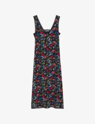 Renzo Floral-Print Woven Midi Dress by ZADIG&VOLTAIRE