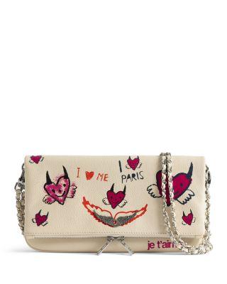 Rock Grained Leather Bloomy Bag - Exclusive by ZADIG&VOLTAIRE