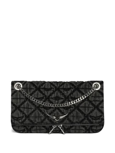 Rock II logo clutch bag by ZADIG&VOLTAIRE
