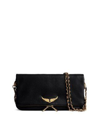 Rock Leather Shoulder Bag by ZADIG&VOLTAIRE