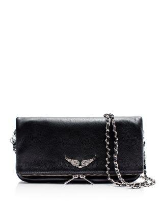 Rock Leather Shoulder Bag by ZADIG&VOLTAIRE