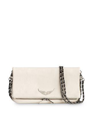 Rock Leather Shoulder Bag by ZADIG&VOLTAIRE