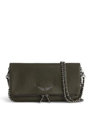 Rock Leather Shoulder Bag by ZADIG&VOLTAIRE