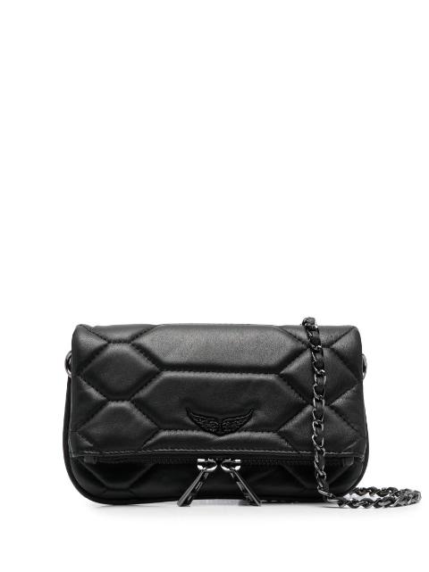 Rock Mat Scale clutch bag by ZADIG&VOLTAIRE