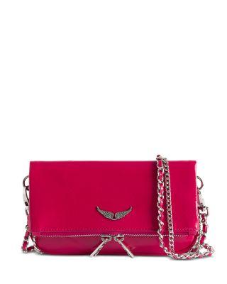 Rock Mini Vintage Patent Leather Clutch by ZADIG&VOLTAIRE