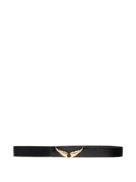 Rock reversible leather belt by ZADIG&VOLTAIRE
