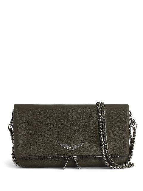 Rocky leather clutch bag by ZADIG&VOLTAIRE
