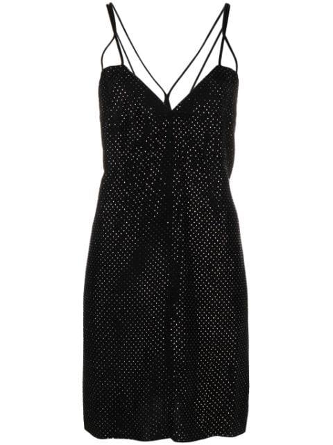 Rohana rhinestone silk minidress by ZADIG&VOLTAIRE