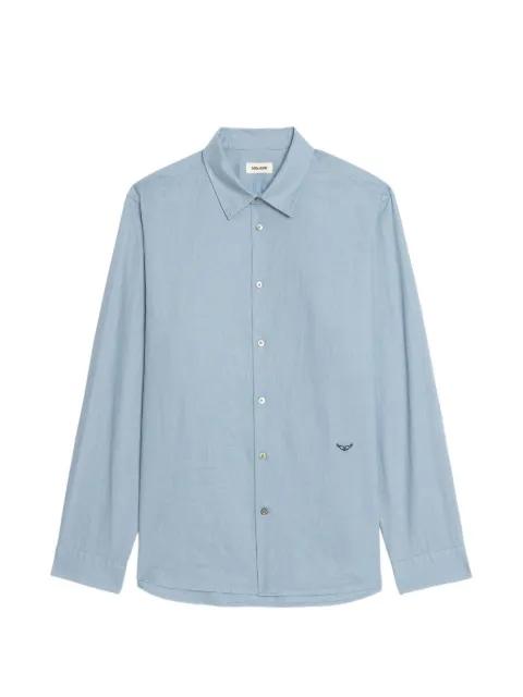 Sid embroidered-logo shirt by ZADIG&VOLTAIRE