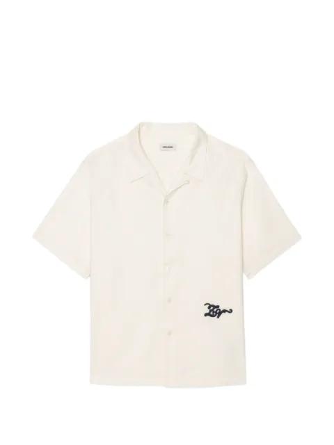 Slony logo-embroidered shirt by ZADIG&VOLTAIRE