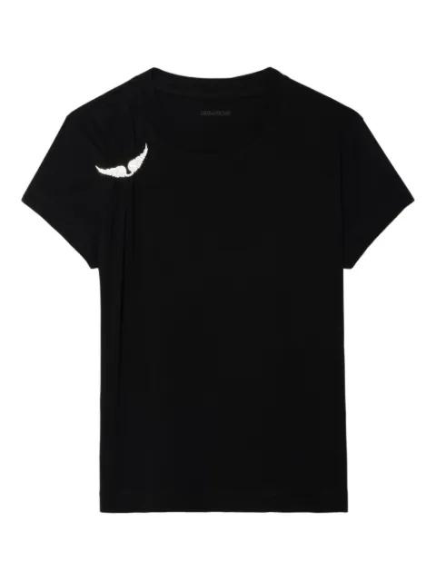 Suzan logo-detail T-shirt by ZADIG&VOLTAIRE