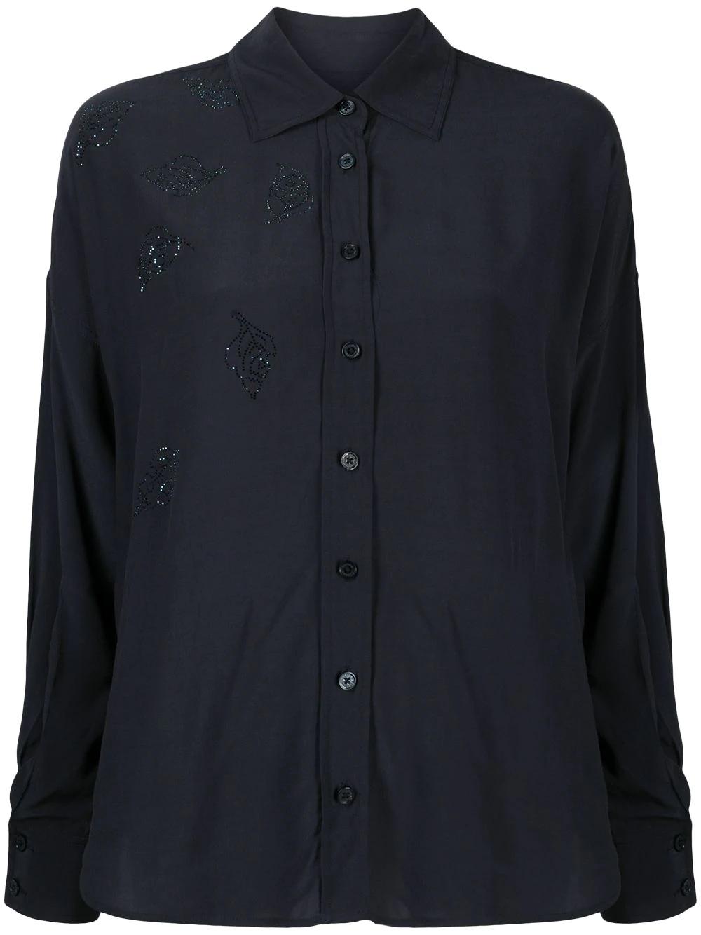 Tamara embellished leaf shirt by ZADIG&VOLTAIRE