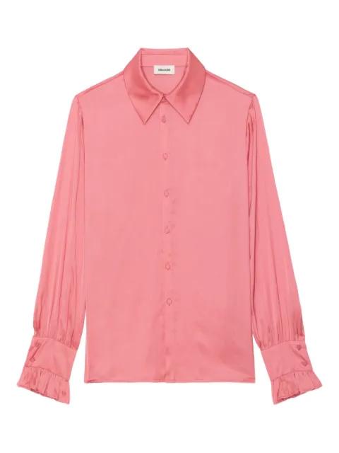 Thely satin-finish blouse by ZADIG&VOLTAIRE