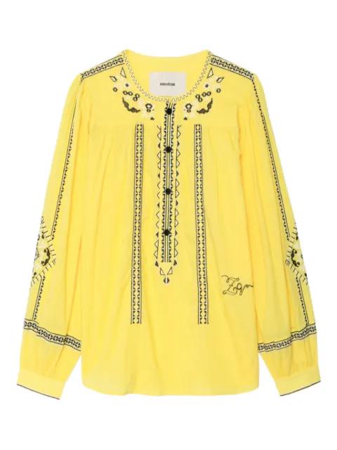 Tigy embroidered tunic by ZADIG&VOLTAIRE
