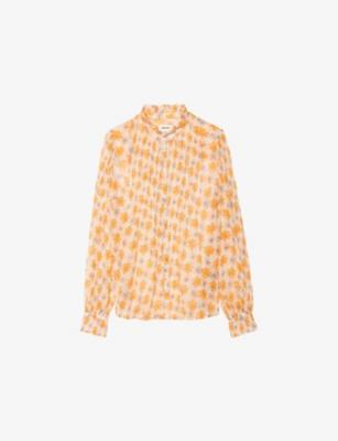 Timz Floral-Print Woven Blouse by ZADIG&VOLTAIRE