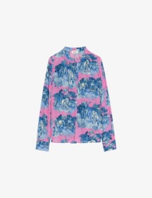 Tink Floral-Print Woven Shirt by ZADIG&VOLTAIRE