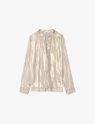 Tink Ruched Satin Blouse by ZADIG&VOLTAIRE