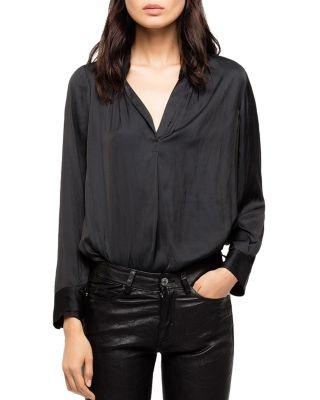 Tink Satin Tunic Top by ZADIG&VOLTAIRE