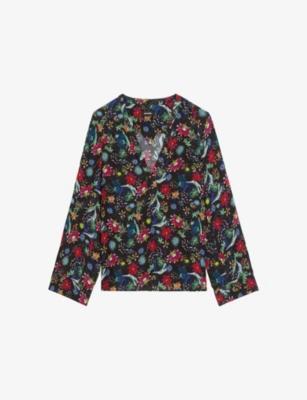 Torny Tunic Floral-Print Woven Top by ZADIG&VOLTAIRE