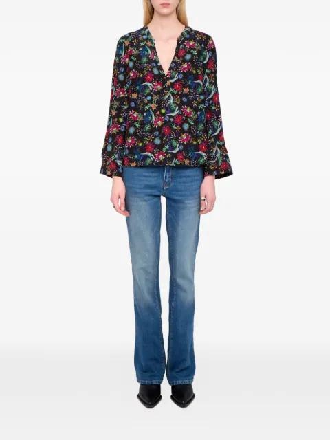 Torny V-neck floral blouse by ZADIG&VOLTAIRE