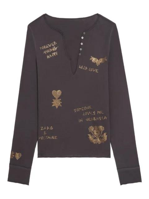 Tuni long-sleeve T-shirt by ZADIG&VOLTAIRE