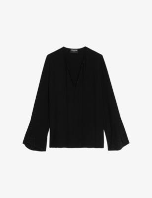 Turi V-Neck Woven Blouse by ZADIG&VOLTAIRE