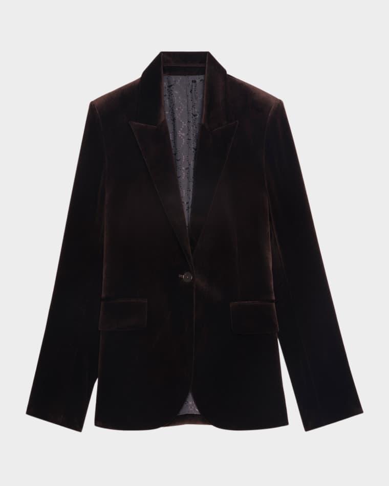 Vavy Velvet Blazer by ZADIG&VOLTAIRE