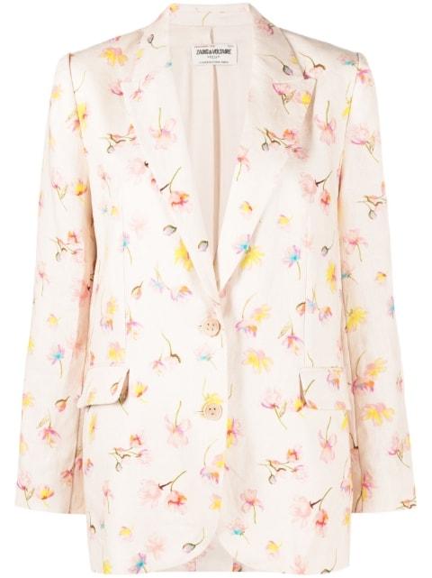 Vegy linen blazer by ZADIG&VOLTAIRE