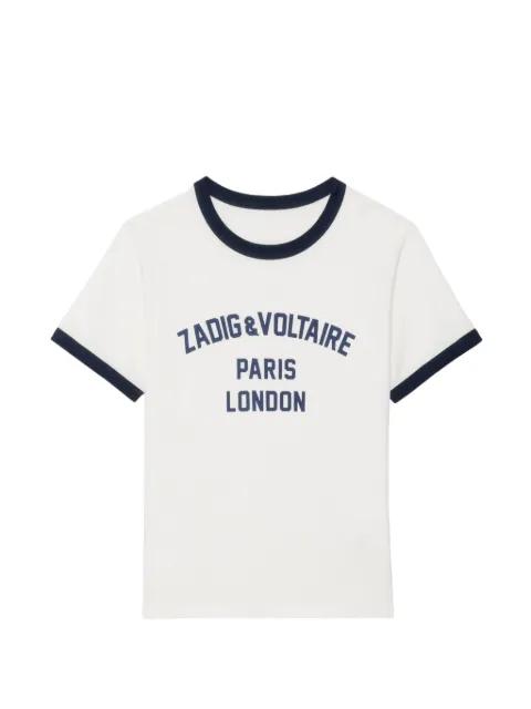 Woos logo-print T-shirt by ZADIG&VOLTAIRE