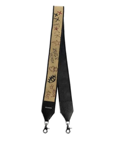 Z Camp printed shoulder strap by ZADIG&VOLTAIRE