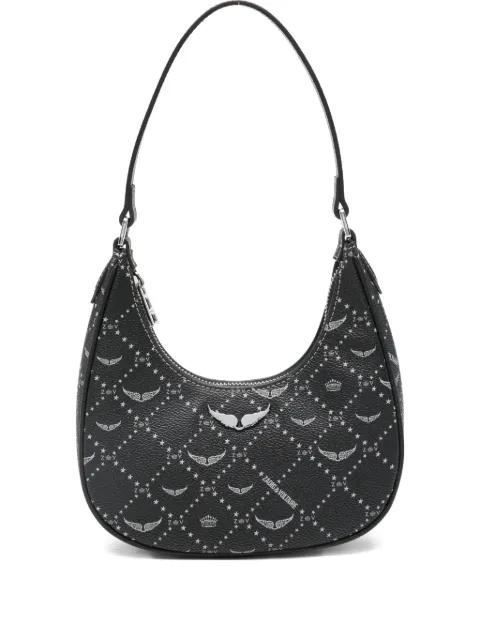 Z Night Out logo graphic shoulder bag by ZADIG&VOLTAIRE