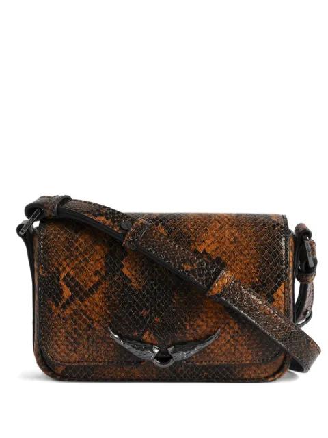 animal print detail crossbody bag by ZADIG&VOLTAIRE