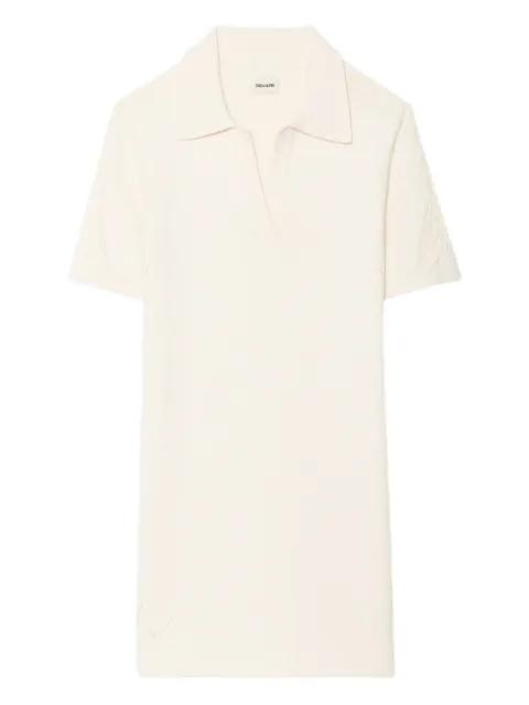 cable-knit polo dress by ZADIG&VOLTAIRE