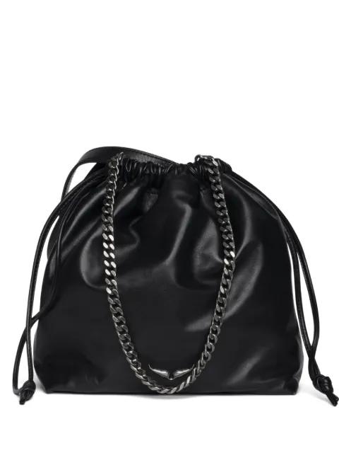 chain-handle drawstring bag by ZADIG&VOLTAIRE