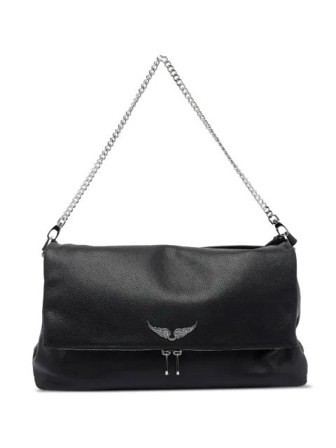 chain-strap leather shoulder bag by ZADIG&VOLTAIRE