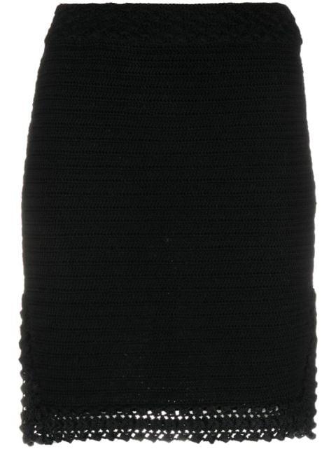 crochet-knit organic-cotton skirt by ZADIG&VOLTAIRE