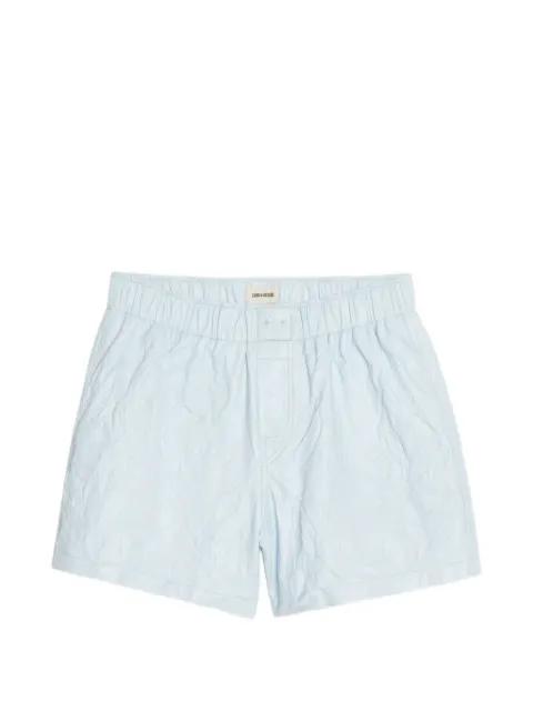 crumpled leather shorts by ZADIG&VOLTAIRE