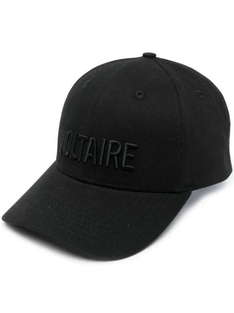 embroidered-logo baseball cap by ZADIG&VOLTAIRE