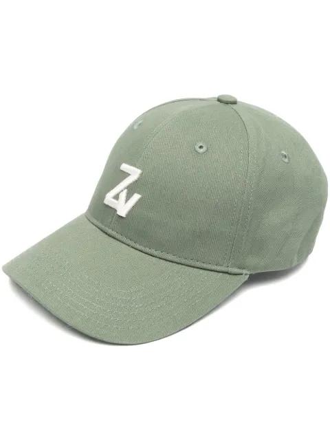 embroidered-logo baseball cap by ZADIG&VOLTAIRE