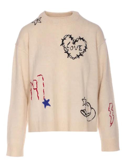 embroidered sweater by ZADIG&VOLTAIRE
