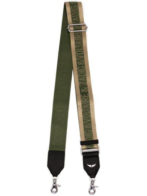 glitter logo bag strap by ZADIG&VOLTAIRE