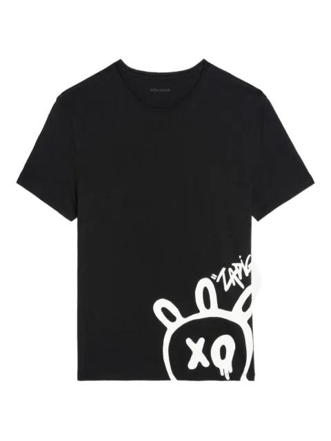 graphic print top by ZADIG&VOLTAIRE