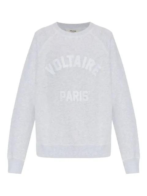 logo-detail sweatshirt by ZADIG&VOLTAIRE